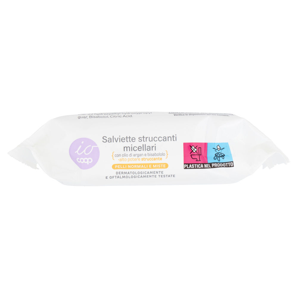 SALVIETTE STRUCCANTI MICELLARI IO COOP FLOW PACK PZ 25 - 2