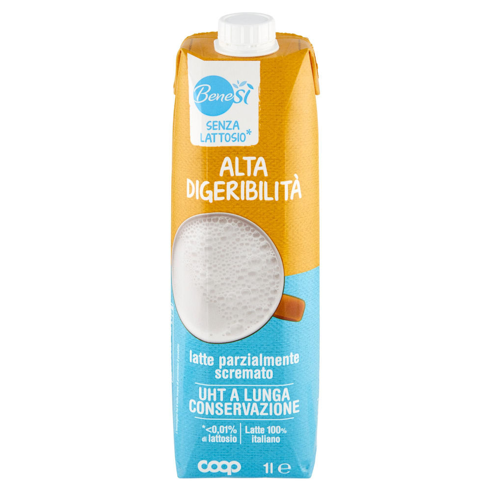 LATTE UHT PS ALTA DIGERIBILITA' BENE.SI' COOP PRISMA 1 L - 2