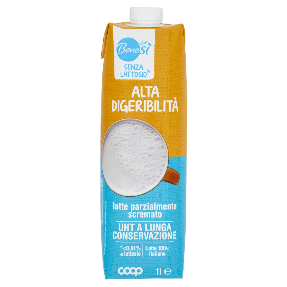 LATTE UHT PS ALTA DIGERIBILITA' BENE.SI' COOP PRISMA 1 L - 3