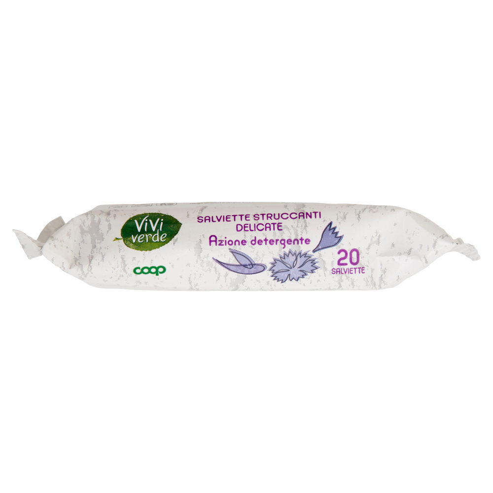 SALVIETTE STRUCCANTI DELICATE VIVI VERDE COOP PZ.20 - 4