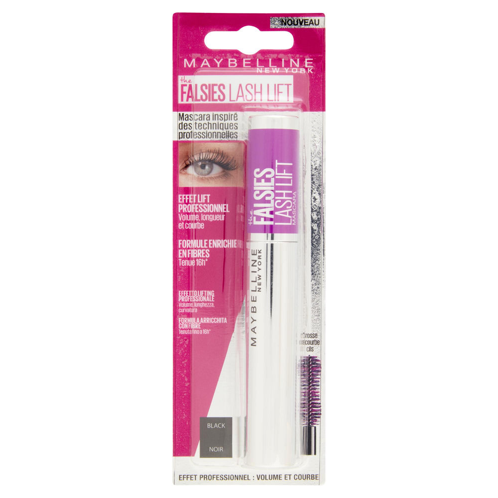 MASCARA FALSIES LASH LIFT WSH 01 NERO MAYBELLINE PZ 1 - 0