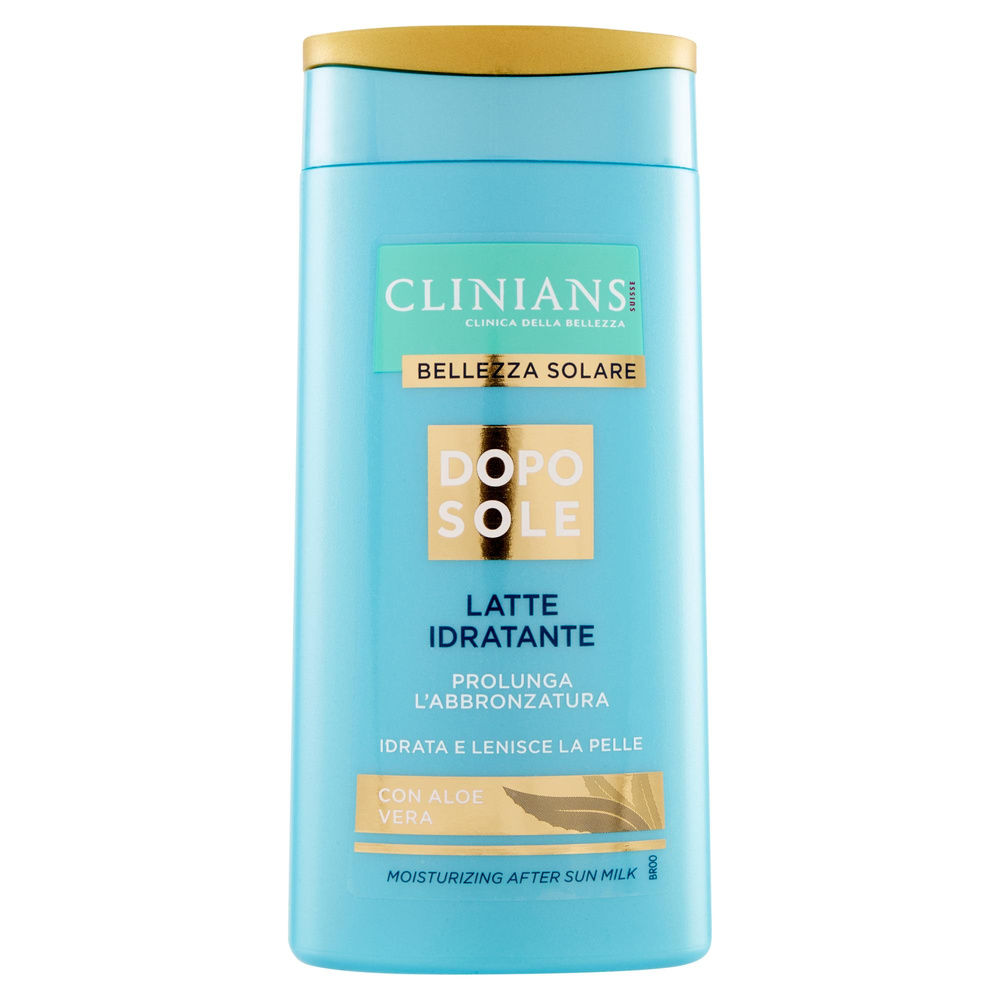 LATTE DOPOSOLE IDRATANTE CLINIANS ML 200 - 0