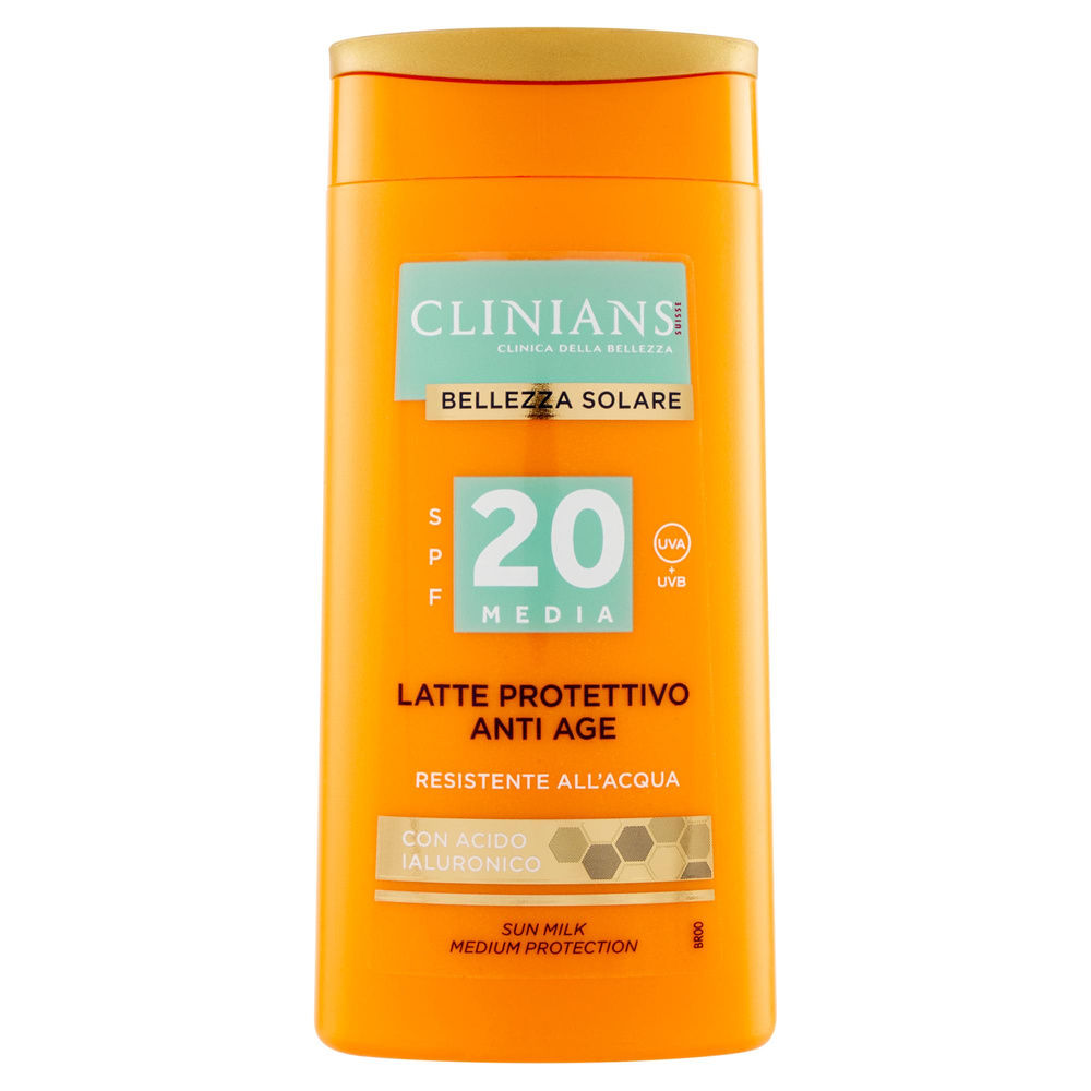 LATTE SOLARE ANTIAGE CLINIANS SPF20 ML 200 - 0