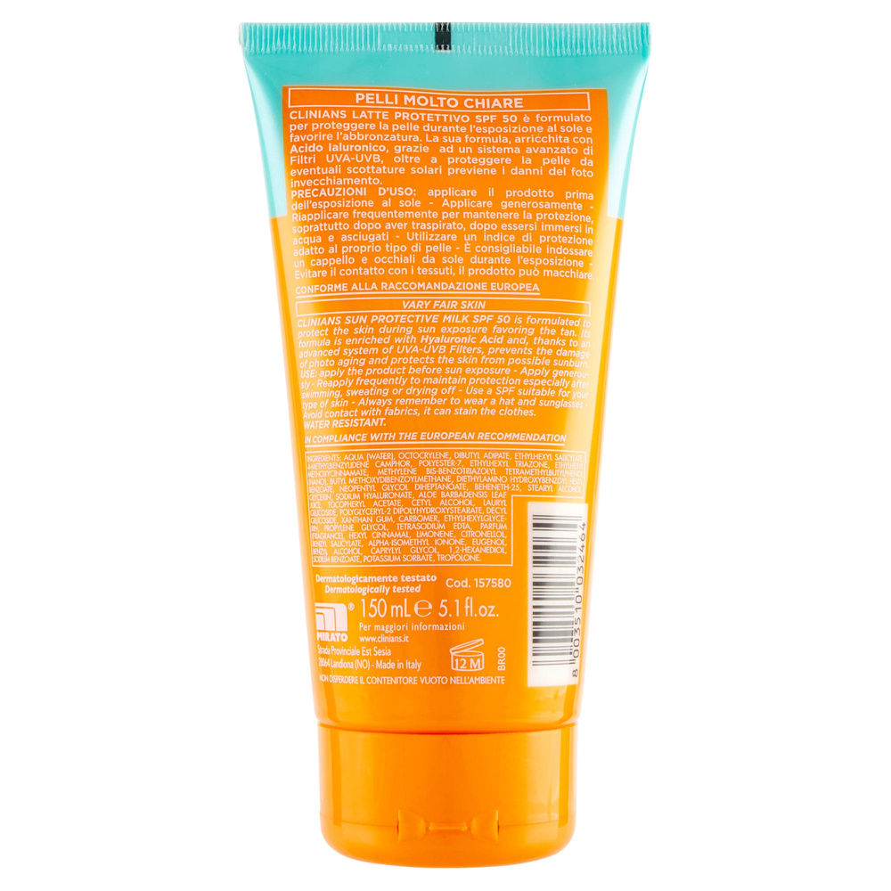 LATTE SOLARE ANTIAGE CLINIANS SPF50 ML 150 - 1