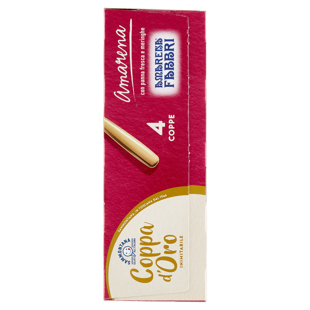 COPPA D'ORO AMARENA FABBRI 4 PZ SAMMONTANA SCATOLA G 360 - 5