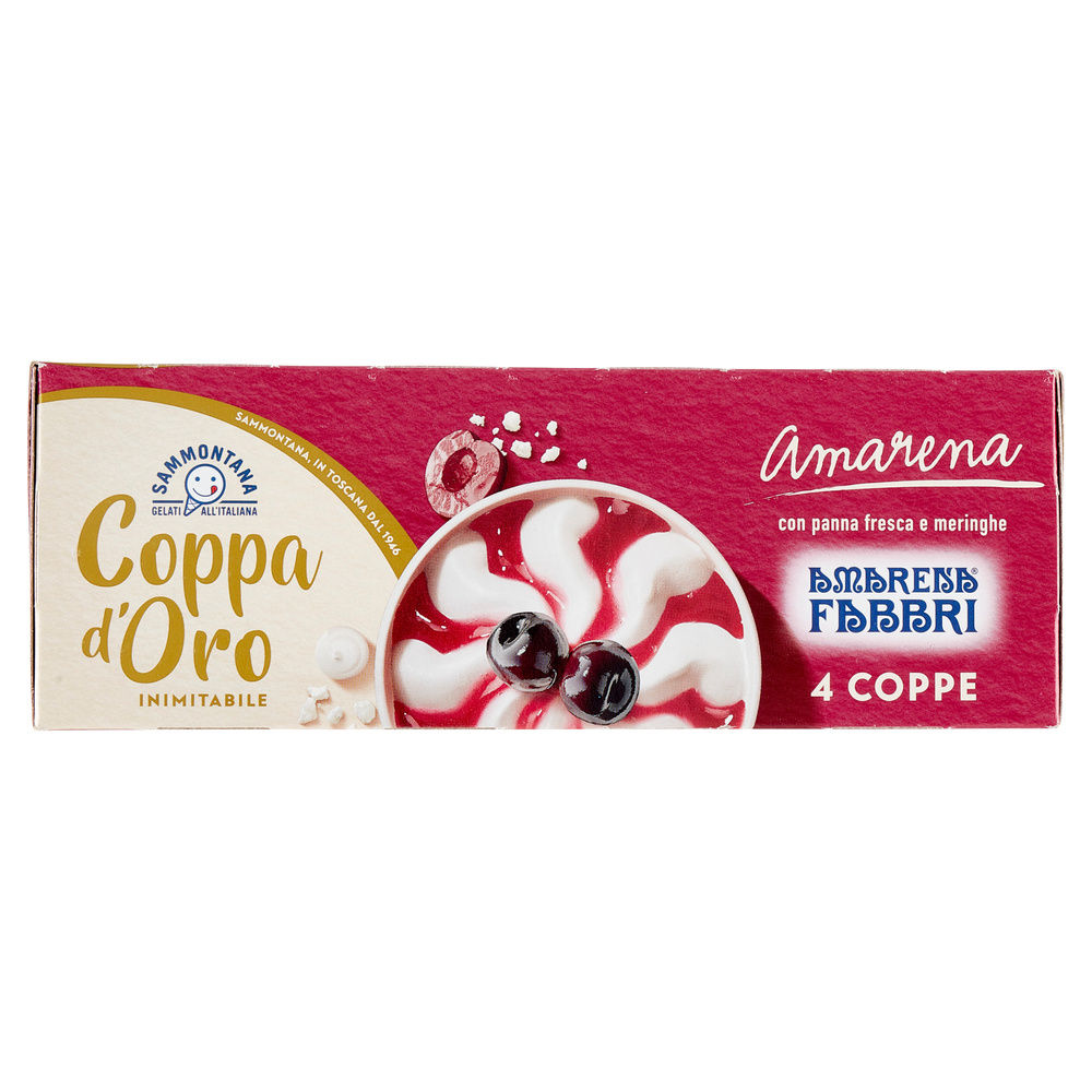 COPPA D'ORO AMARENA FABBRI 4 PZ SAMMONTANA SCATOLA G 360 - 3