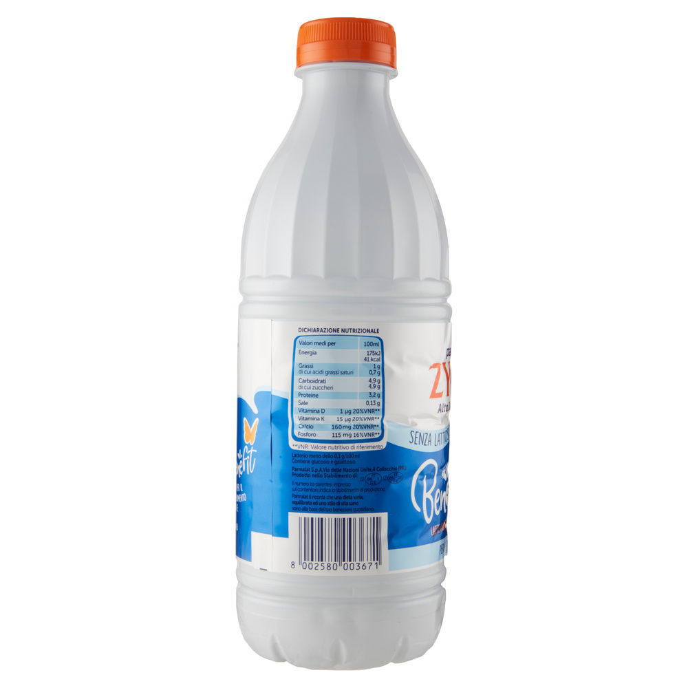 LATTE UHT ZYMIL BENEFIT CALCIO L 1 - 4