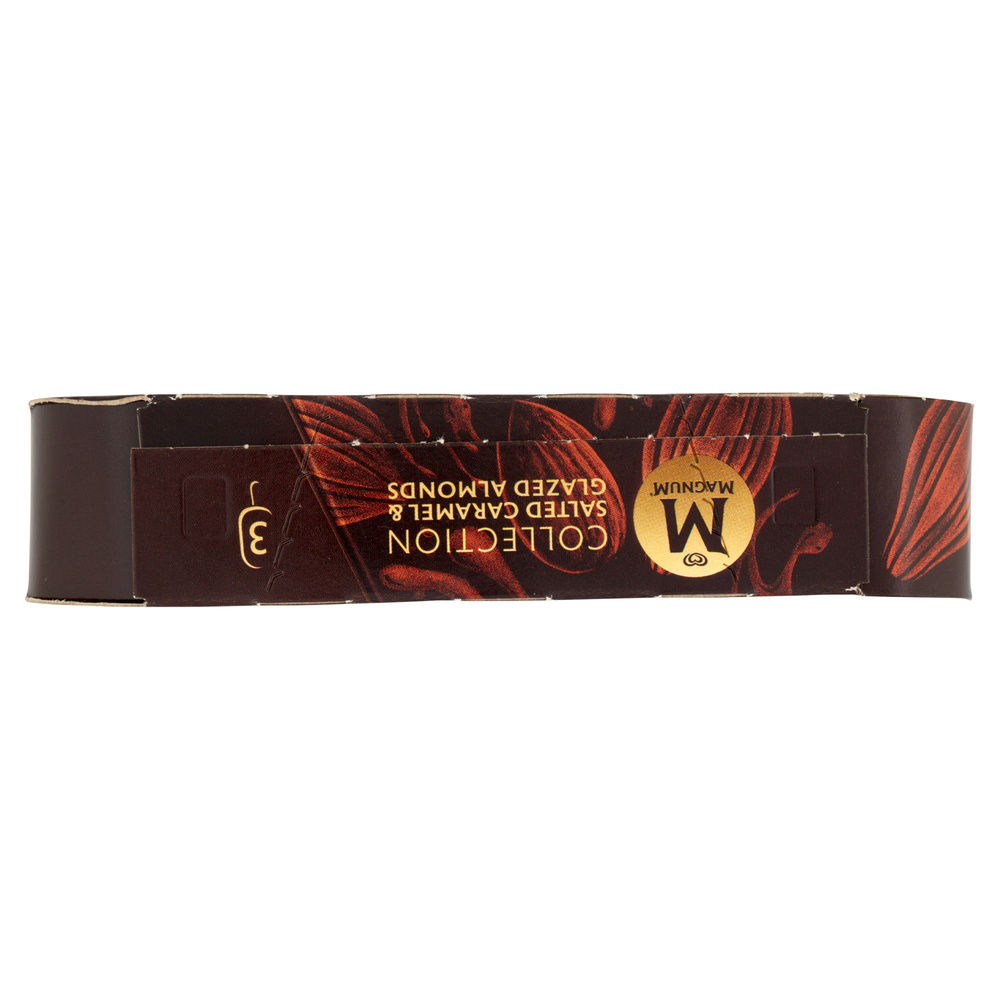 MAGNUM CARAMELLO SALATO & MANDORLE GLASSATE PZ. 3 SCATOLA G 222 - 2