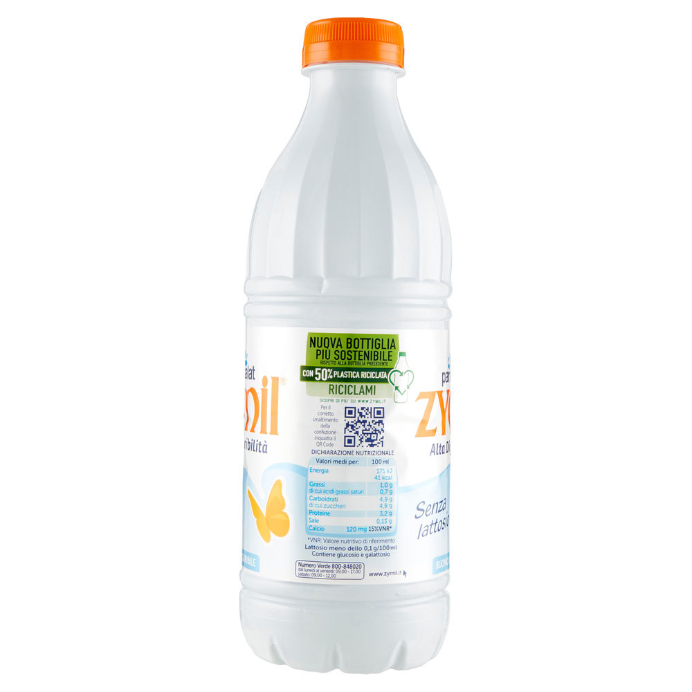 LATTE UHT ZYMIL BUONO DIGERIBILE GREEN LABEL L1 - 3