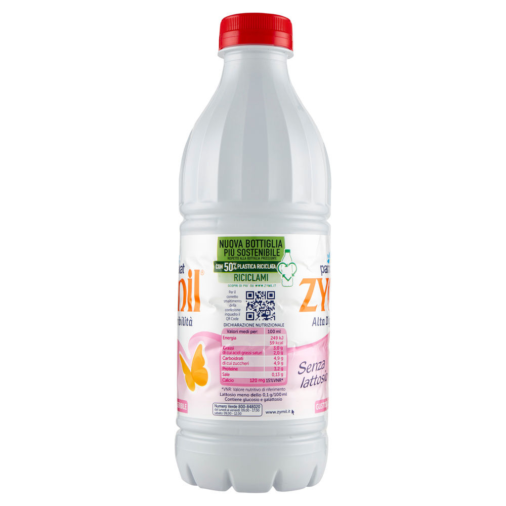 LATTE UHT ZYMIL GUSTOSO DIGERIBILE GREEN LABEL L1 - 7