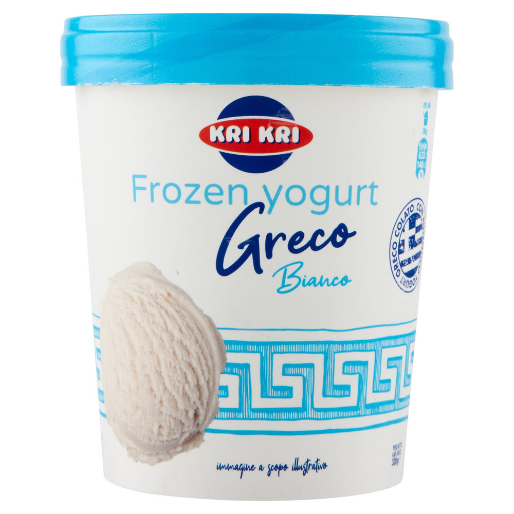 GELATO YOGURT GRECO BIANCO KRI KRI BARATTOLO G 320 - 3