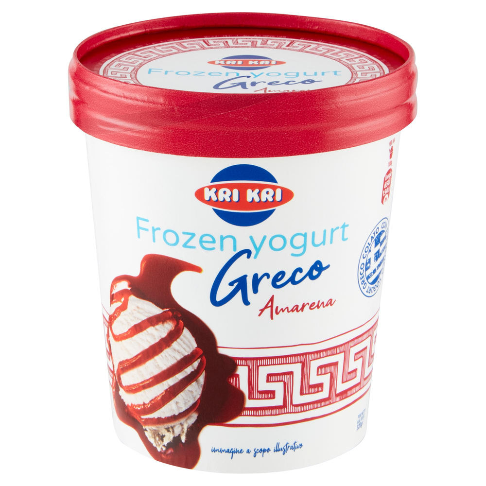 GELATO YOGURT GRECO AMARENA KRI KRI BARATTOLO G 320 - 7
