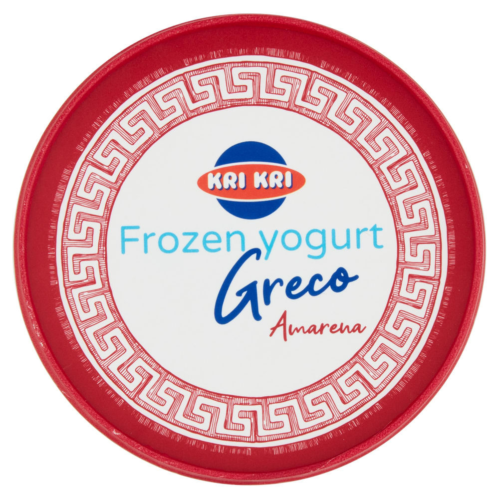 GELATO YOGURT GRECO AMARENA KRI KRI BARATTOLO G 320 - 6