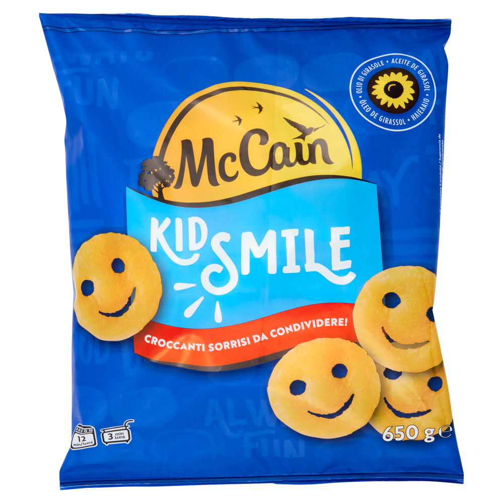 KID SMILE A BASE DI PUREA DI PATATE MCCAIN BS G 650 - 0