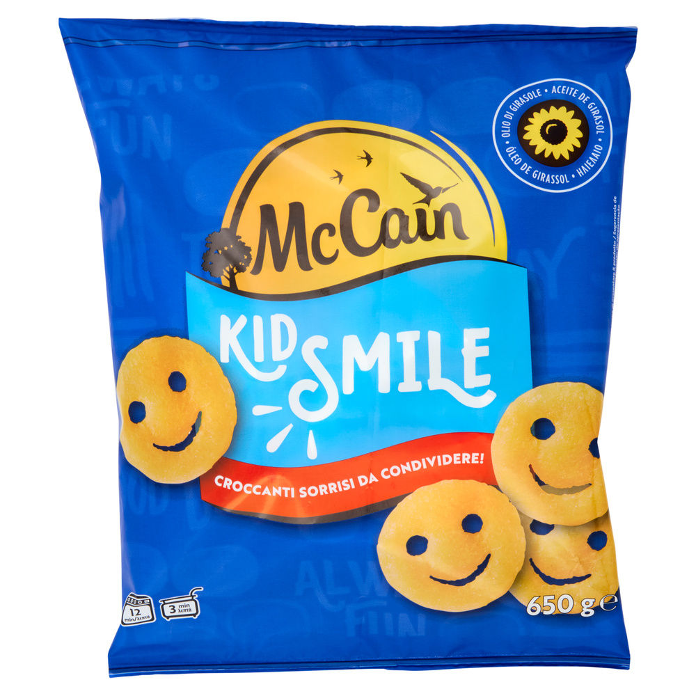 KID SMILE A BASE DI PUREA DI PATATE MCCAIN BS G 650 - 2