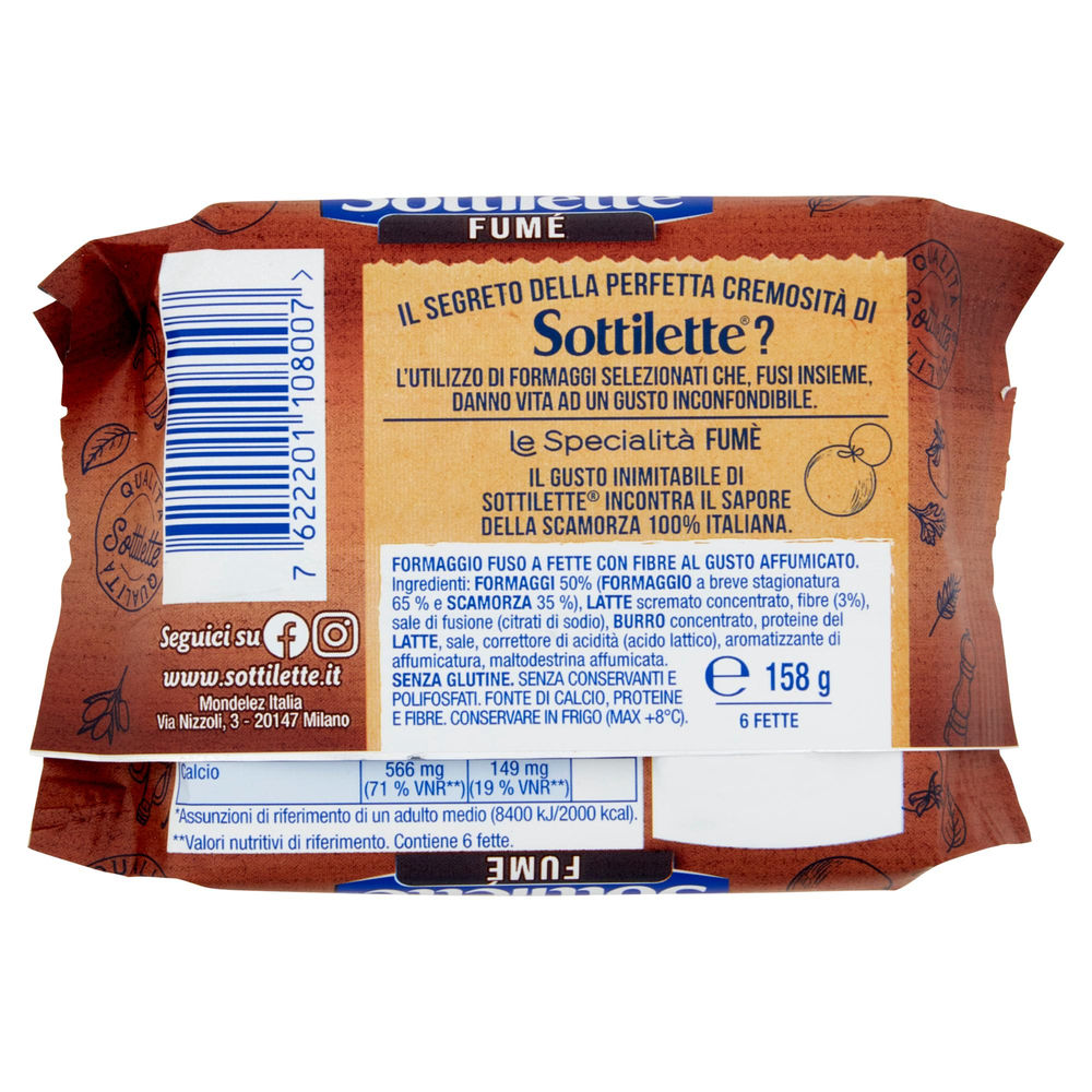 SOTTILETTE SCAMORZA X 6  BUSTA G 158 - 1