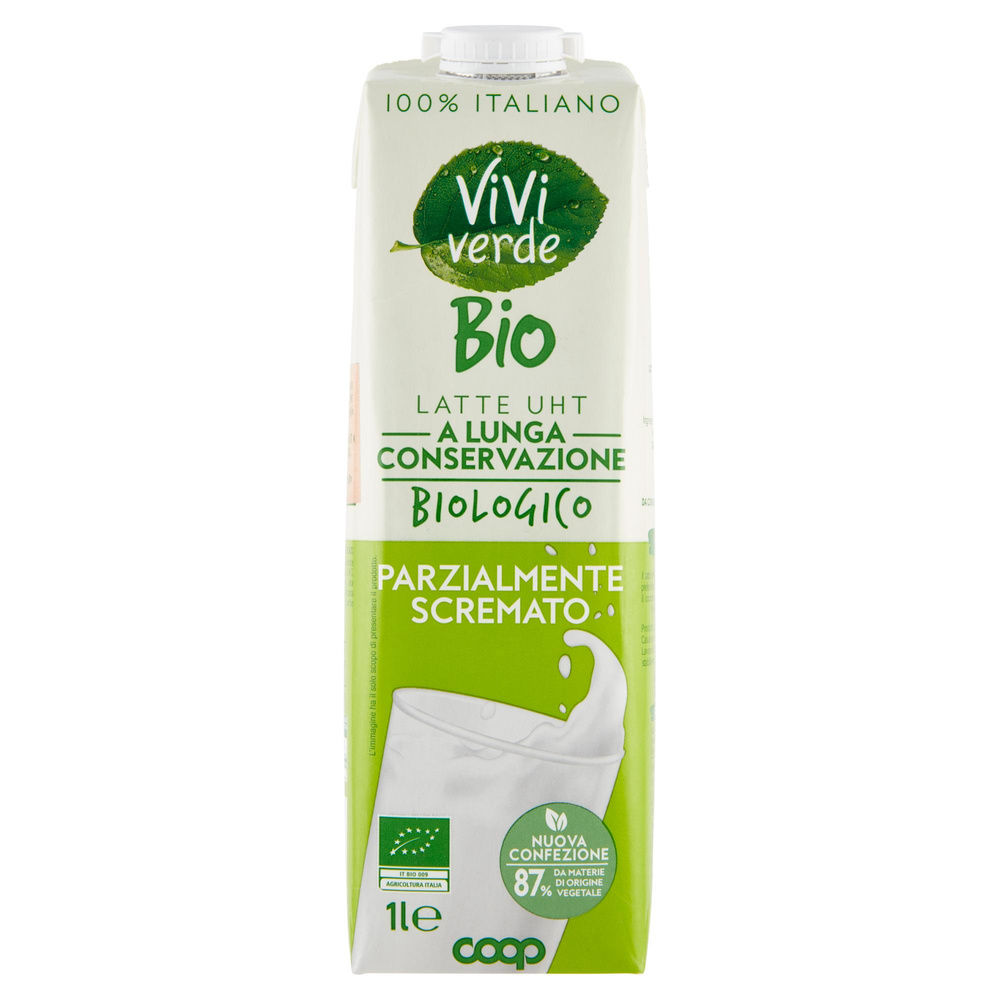 LATTE BIO UHT PS 100% ITALIANO VIVI VERDE COOP PRISMA 1L - 3