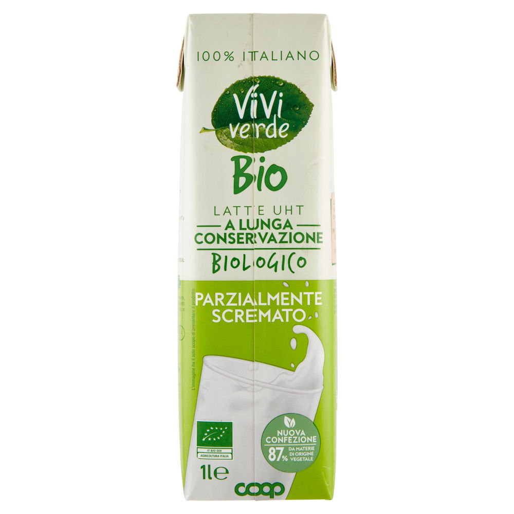 LATTE BIO UHT PS 100% ITALIANO VIVI VERDE COOP PRISMA 1L - 1