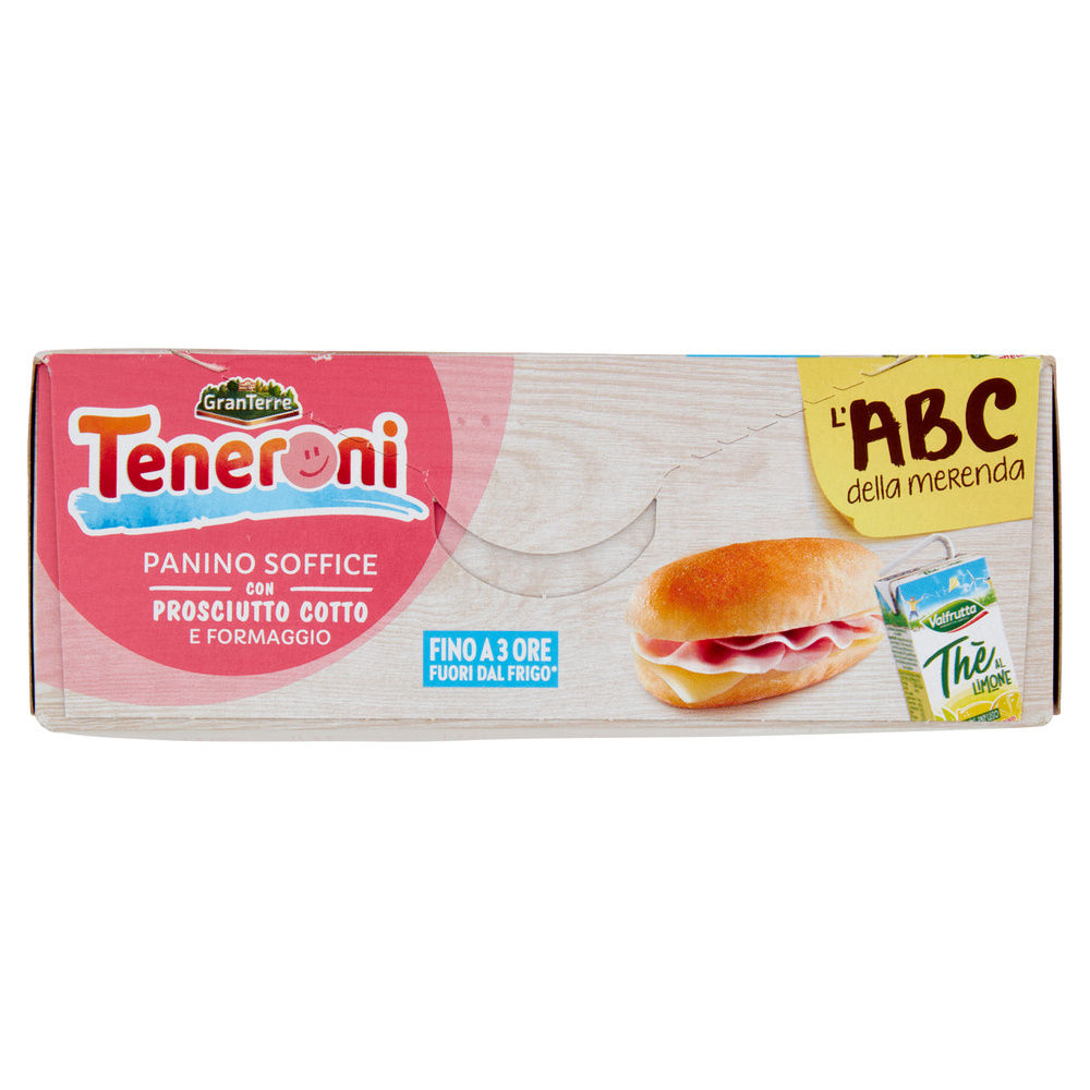 MERENDA TENERONI PANINO PROSCIUTTO COTTO CON THE' - 9
