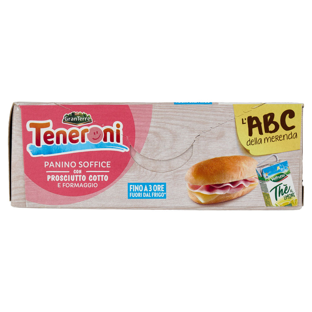 MERENDA TENERONI PANINO PROSCIUTTO COTTO CON THE' - 17