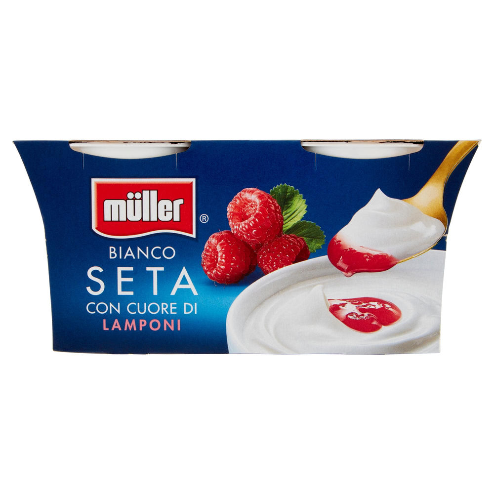SETA LAMPONE MULLER 2X125G - 0