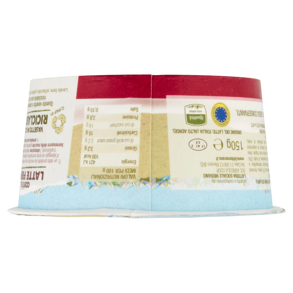 YOGURT MERANO LATTE FIENO DOPPIO STRATO FRUTTI DI BOSCO G 150 - 3