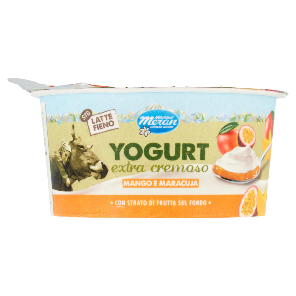 YOGURT MERANO LATTE FIENO DOPPIO STRATO MANGO E MARACUJA G 150 - 5