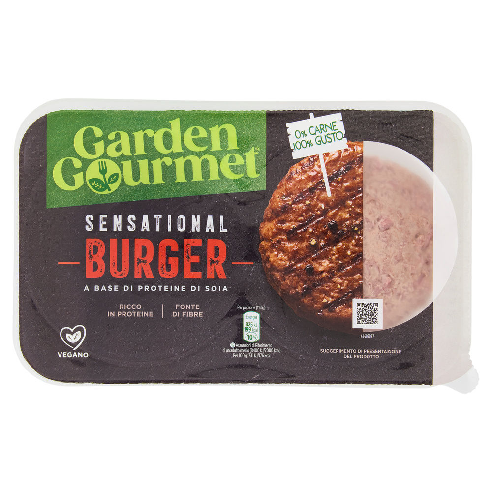 BURGER GARDEN GOURMET SENSATIONAL BURGER G 226 - 0