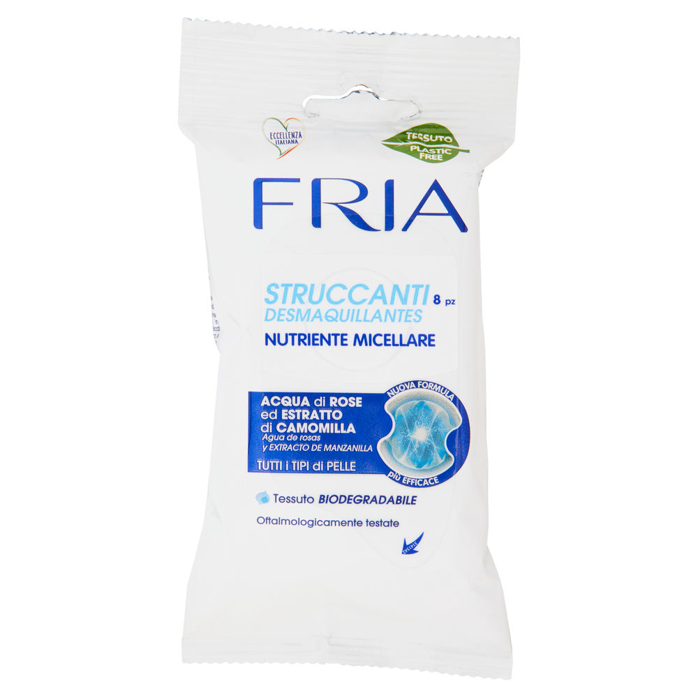 SALVIETTE STRUCCANTI MINISIZE FRIA PZ.8 - 0