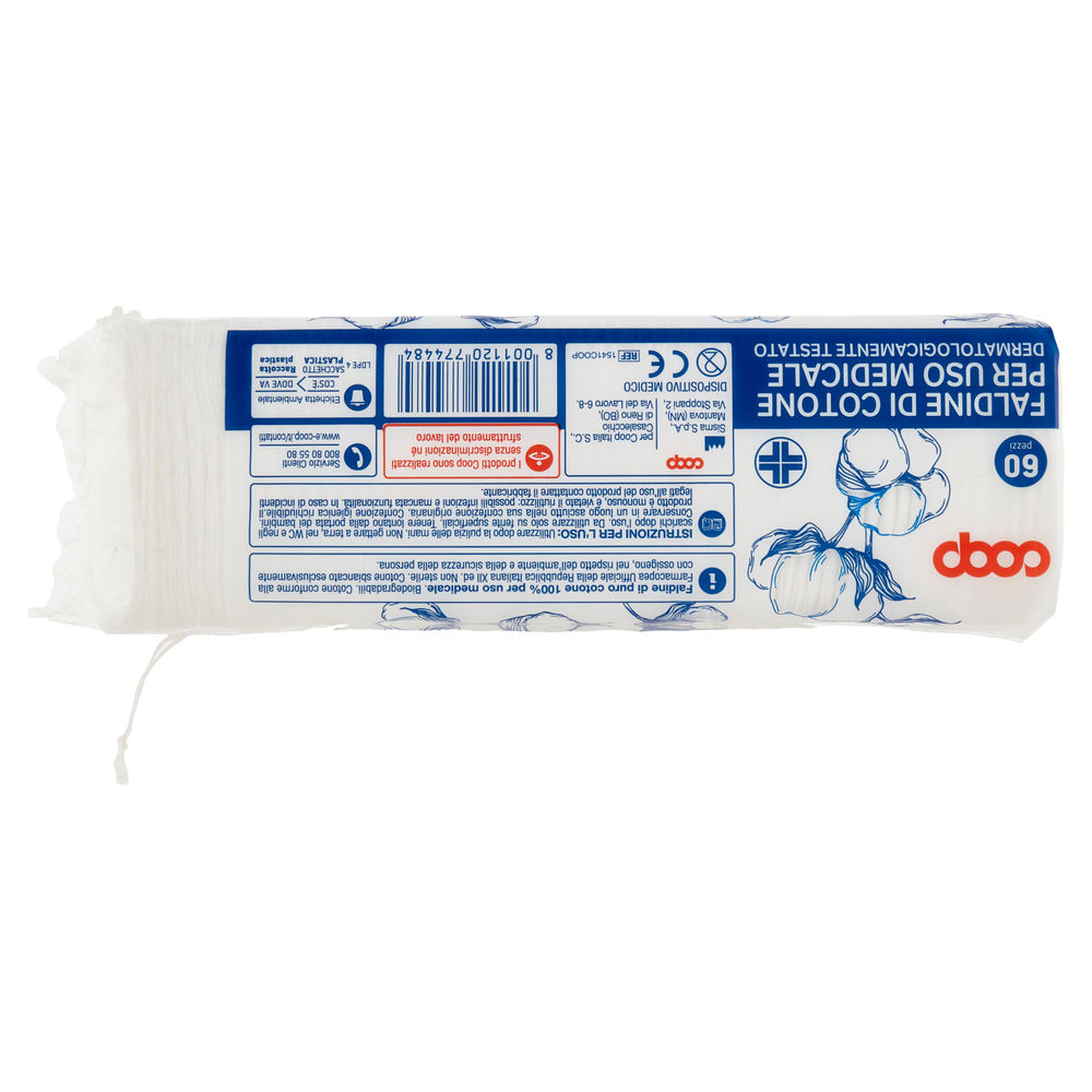 FALDINE DI COTONE MEDICALE COOP PZ 60 - 1