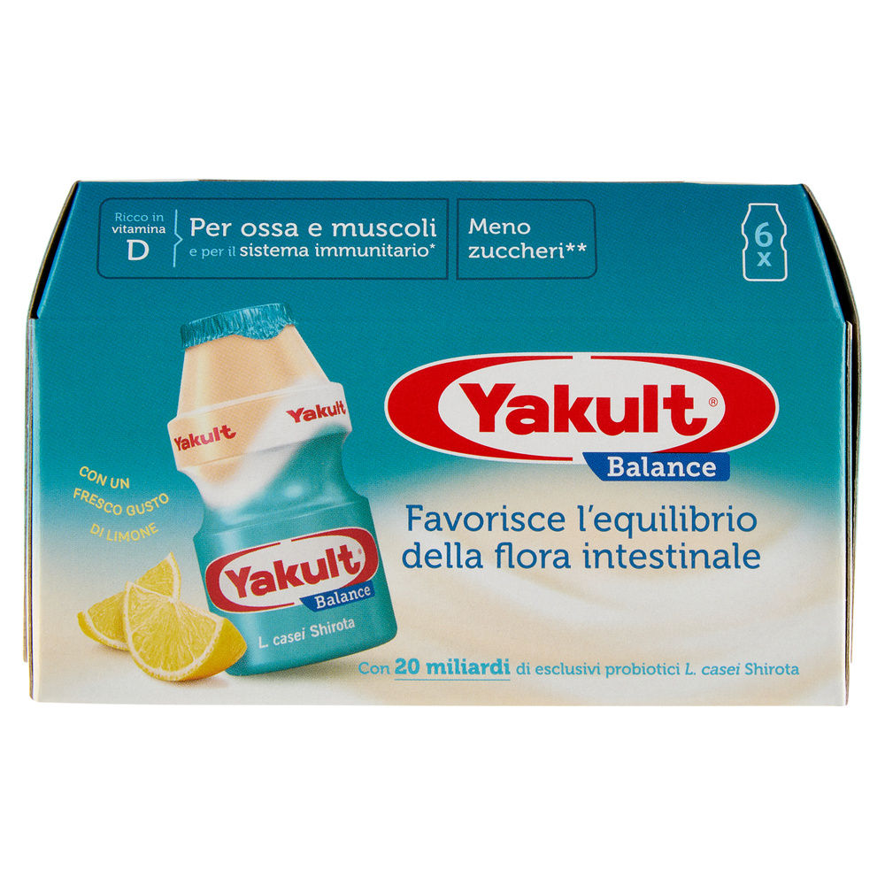 BEVANDA PROBIOTICA YAKULT LIGHT 6X65 ML - 0