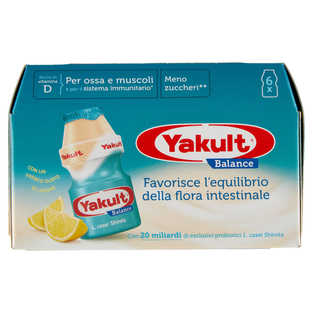 BEVANDA PROBIOTICA YAKULT LIGHT 6X65 ML - 6