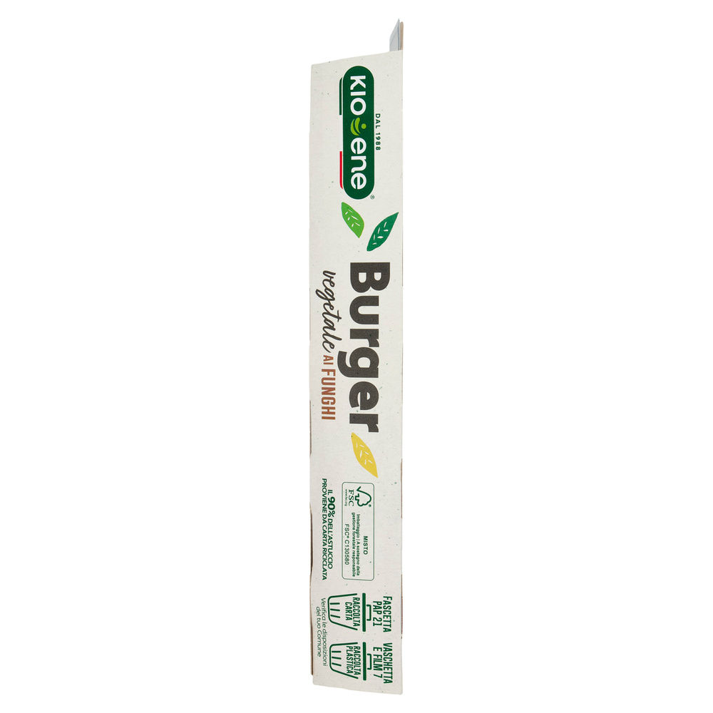 BURGER VEGETALI CON FUNGHI KIOENE G 100 X2 G  200 - 6