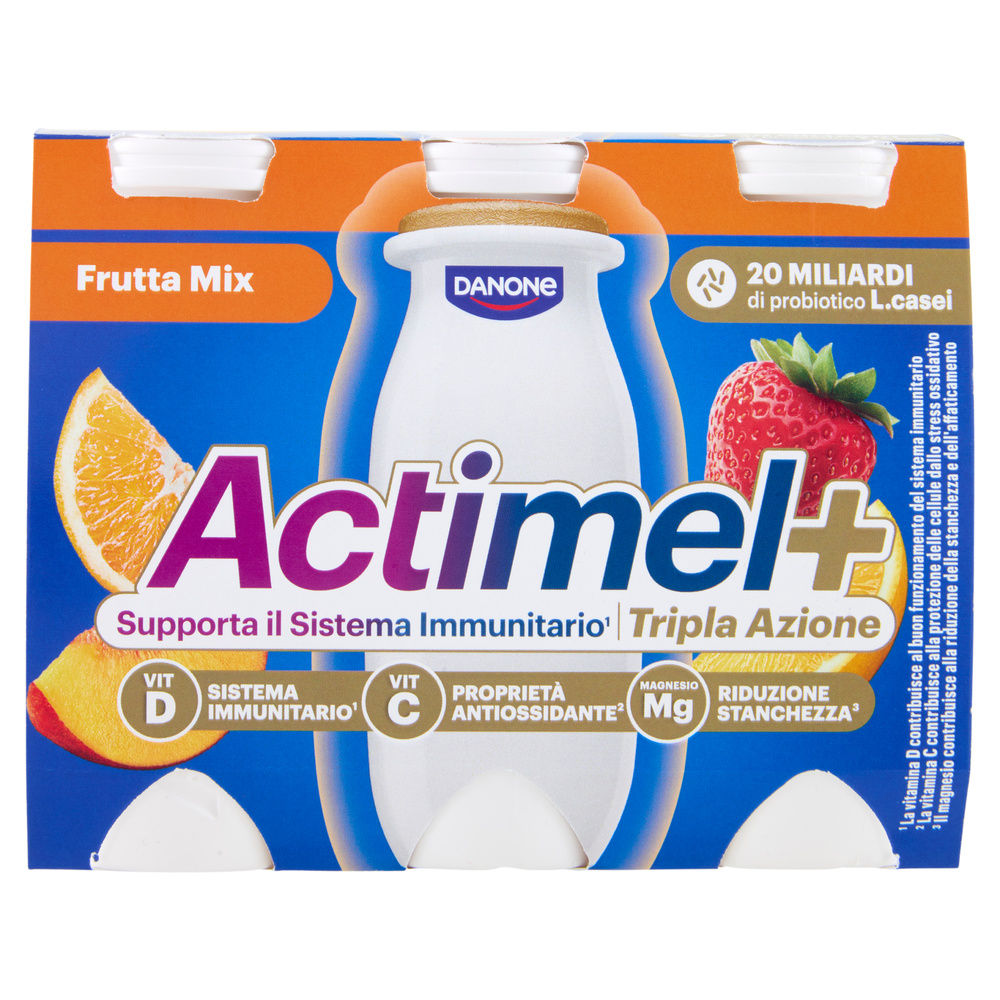 ACTIMEL FRUTTA MIX VIT.C 6X100 G - 0