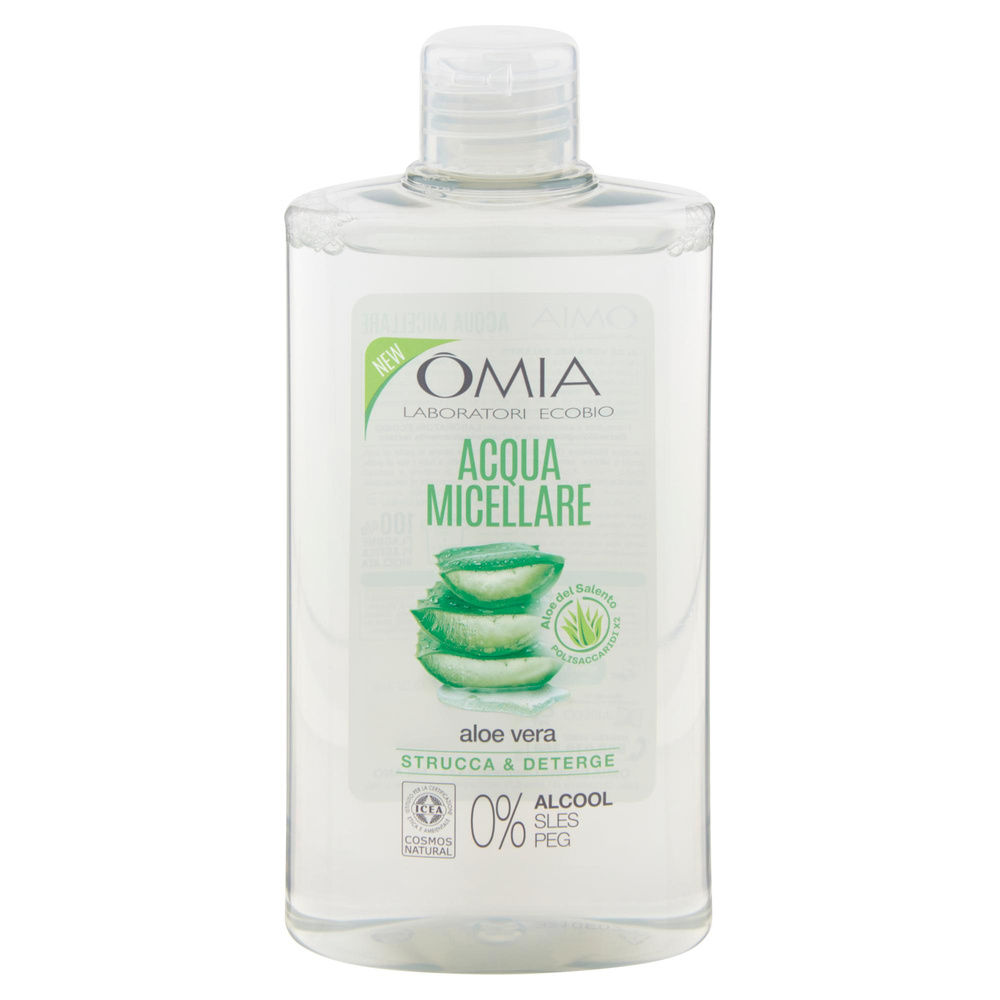ACQUA MICELLARE ALOE ECOBIO OMIA ML 400 - 6