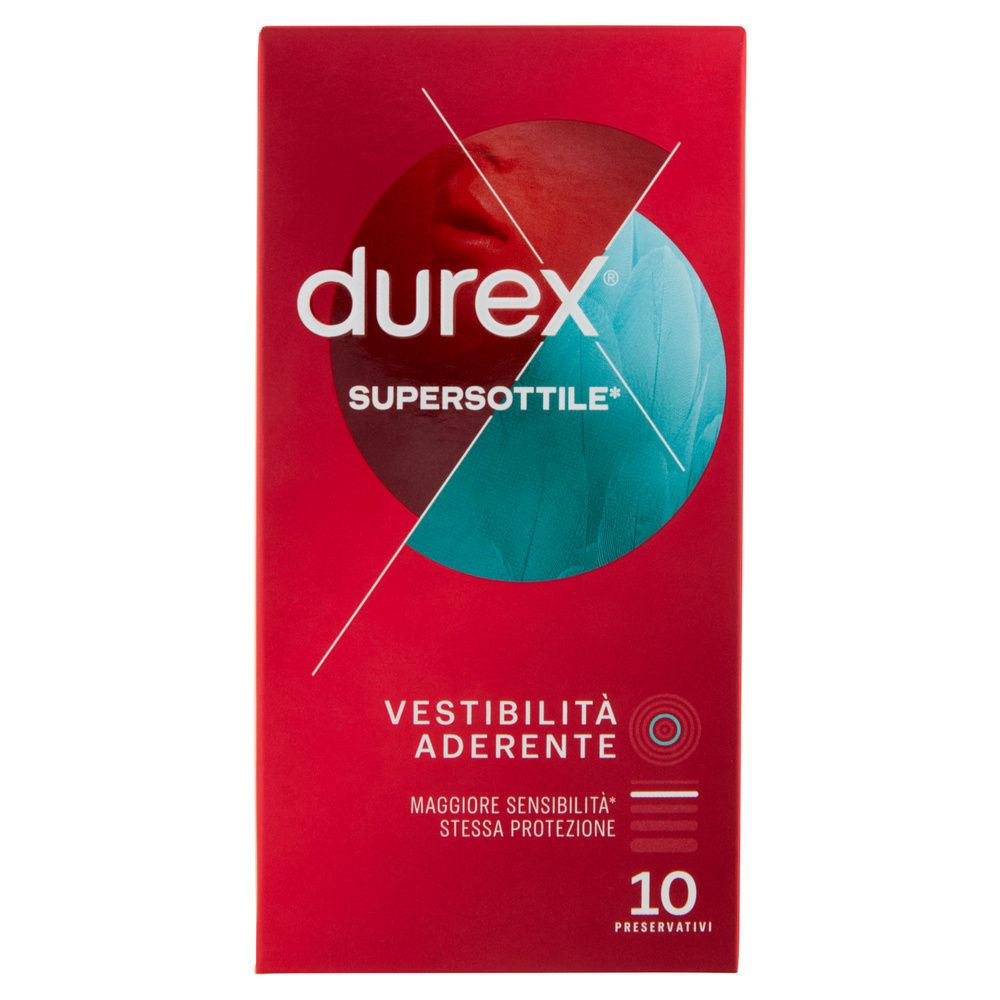 PROFILATTICO DUREX SETTEBELLLO SUPERSOTTILE PZ 10 - 0