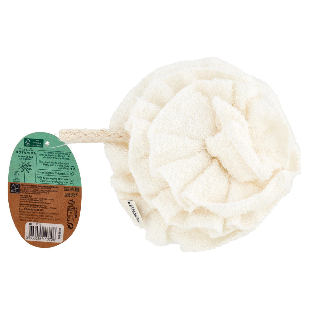 SPUGNA FIORE BAMBOO OMNIA BOTANICA SPA PZ 1 - 1