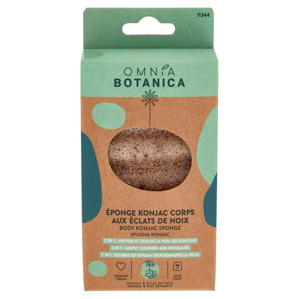 SPUGNA KONJAC OMNIA BOTANICA SPA NOCI CORPO PZ 1 - 2