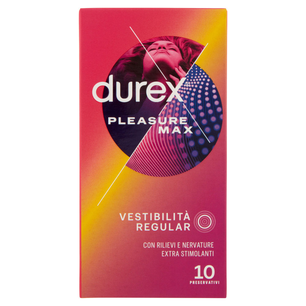PROFILATTICO DUREX PLEASURE MAX PZ 10 - 0