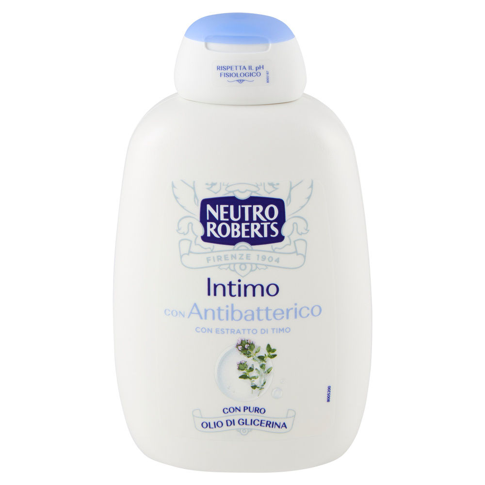 DETERGENTE INTIMO NEUTRO ROBERTS ANTIBATTERICO FLIP TOP ML 200 - 2