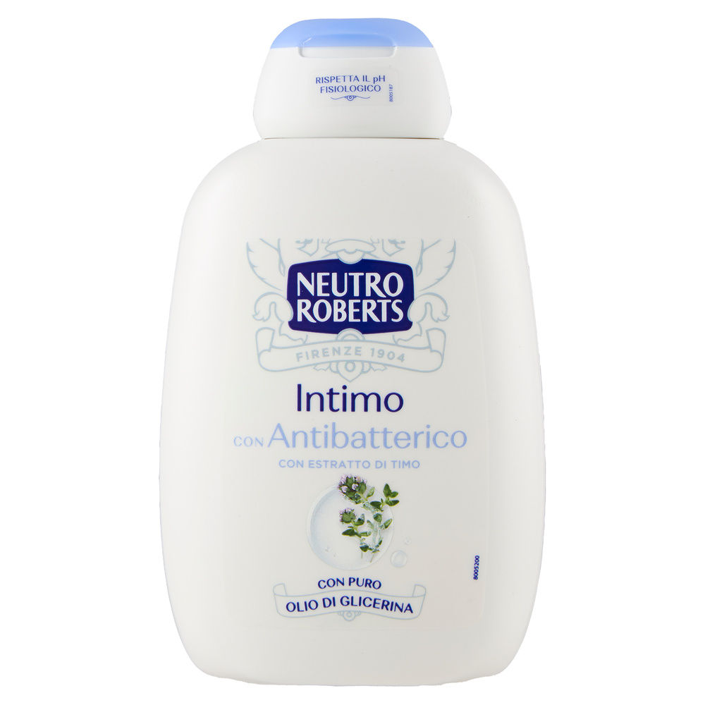 DETERGENTE INTIMO NEUTRO ROBERTS ANTIBATTERICO FLIP TOP ML 200 - 3