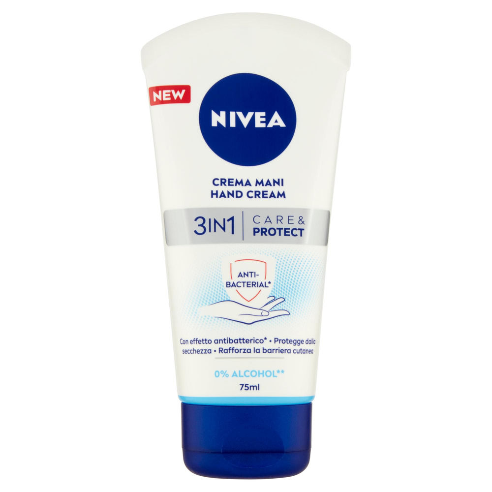 CREMA MANI NIVEA HAND 3IN1 ANTI-BATTERICA ML 75 - 0
