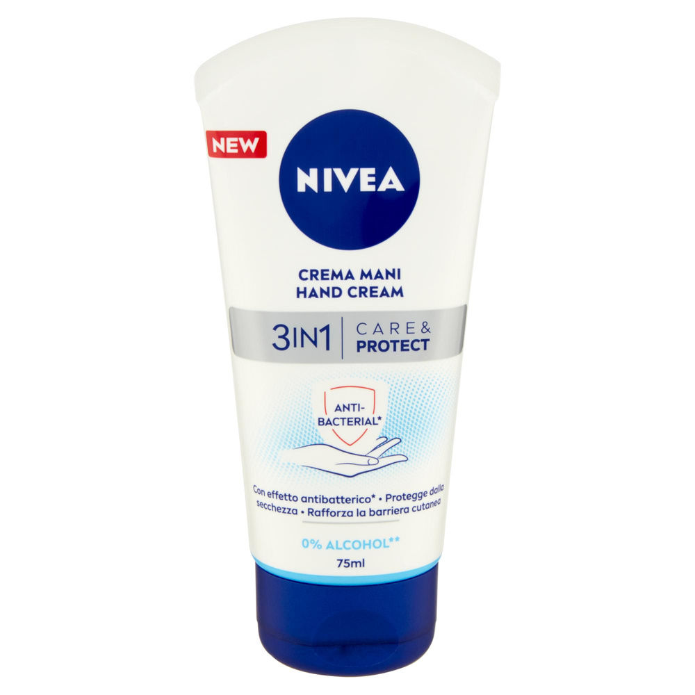 CREMA MANI NIVEA HAND 3IN1 ANTI-BATTERICA ML 75 - 2