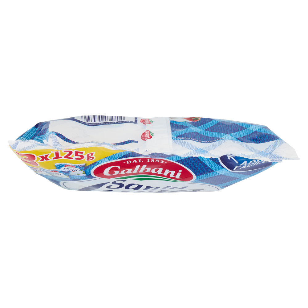 MOZZARELLA SANTA LUCIA TRIS GALBANI 3X125G SGOCC.  375G - 5
