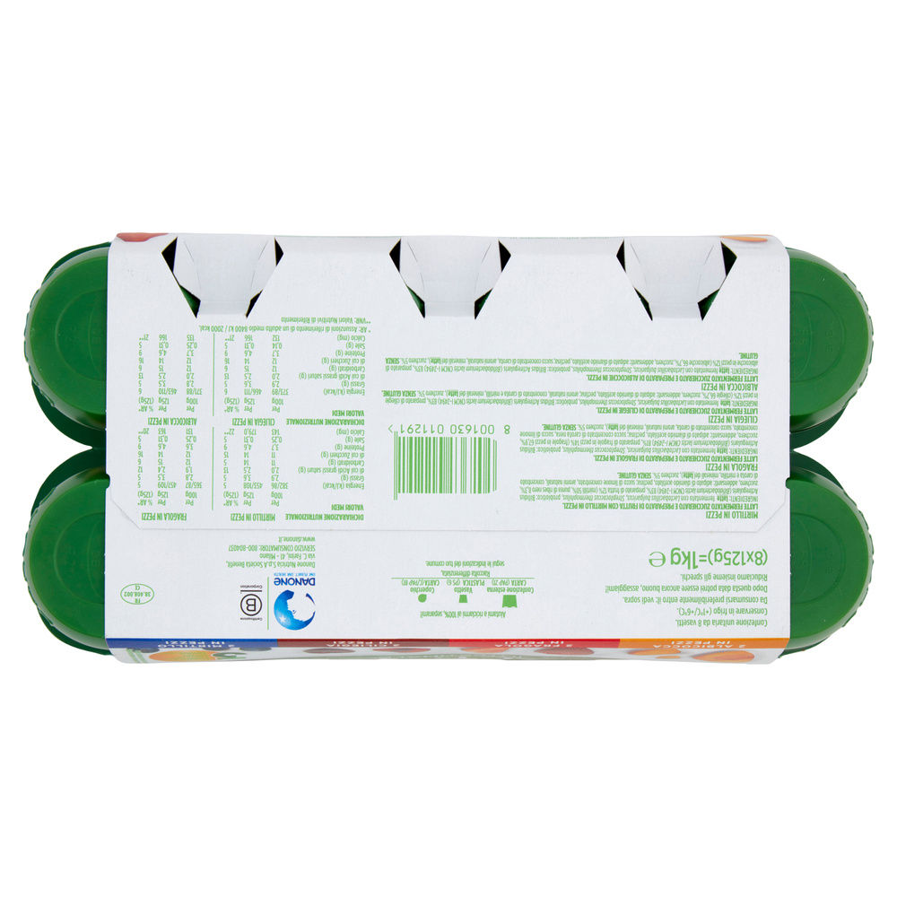 ACTIVIA FRUTTA MIX 8X125 G - 1
