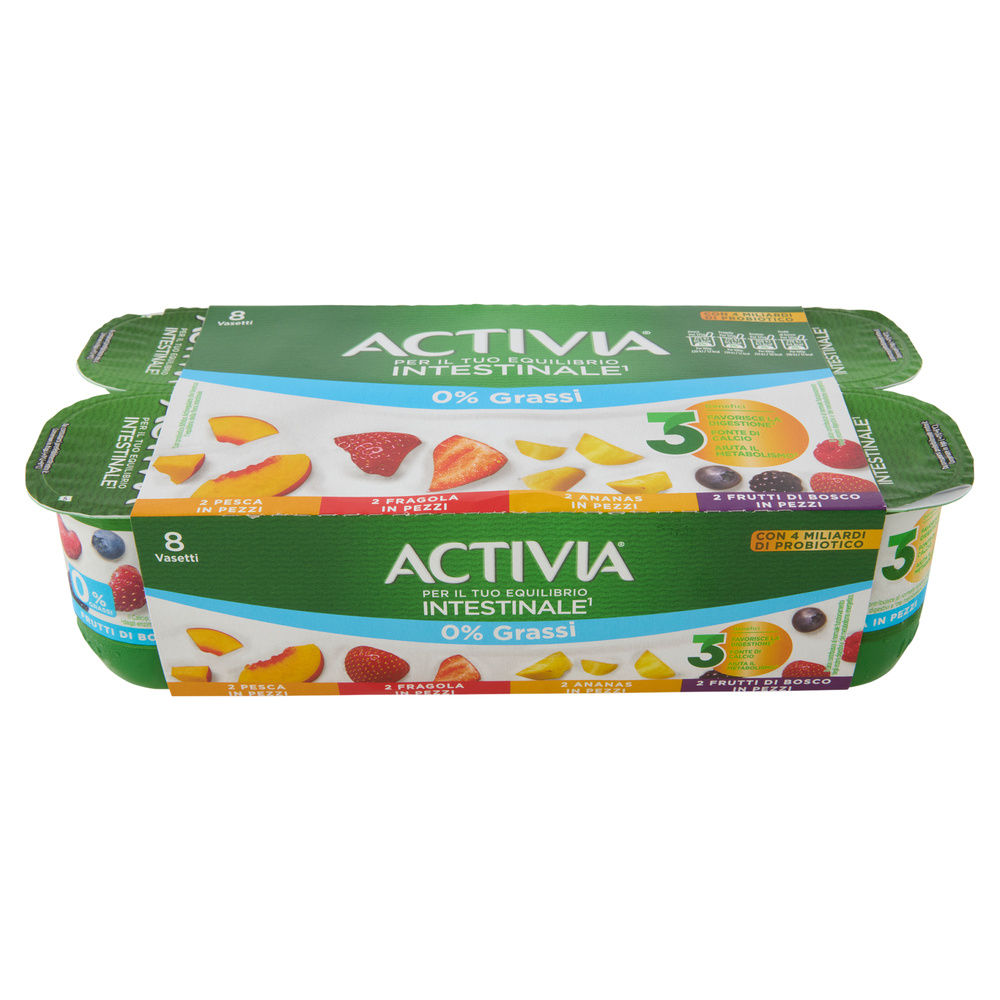 ACTIVIA 0% FRUTTA MIX 8X125 G - 4