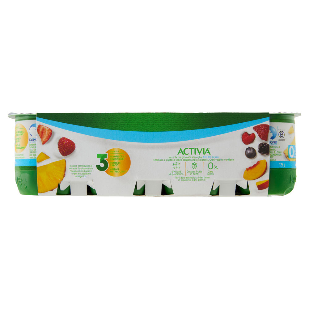 ACTIVIA 0% FRUTTA MIX 8X125 G - 6