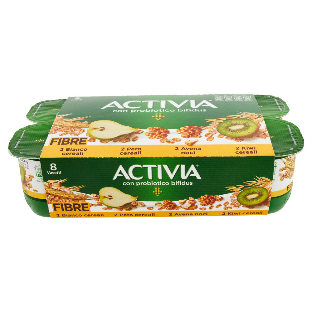 ACTIVIA MISTO FRUTTA FIBRE 8X125 G - 7