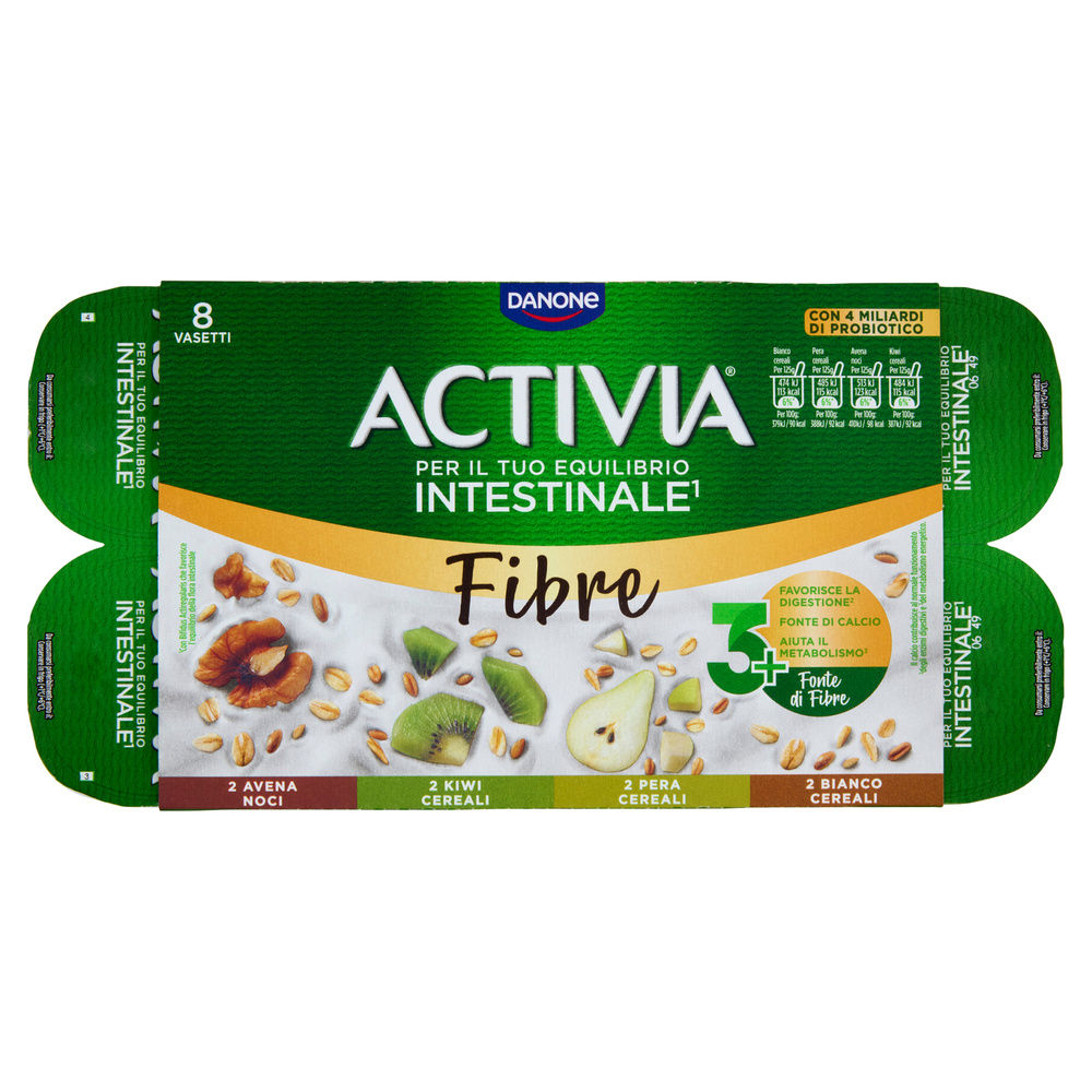 ACTIVIA MISTO FRUTTA FIBRE 8X125 G - 3