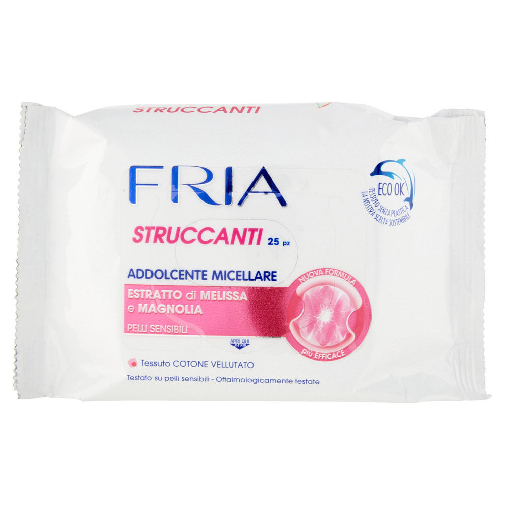SALVIETTE STRUCCANTI FRIA MICELLARE ADDOLCENTE PELLI SENSIBILI PZ.25 - 3